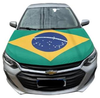 Bandeira do Brasil para Capô (Cobre o Capô Inteiro)